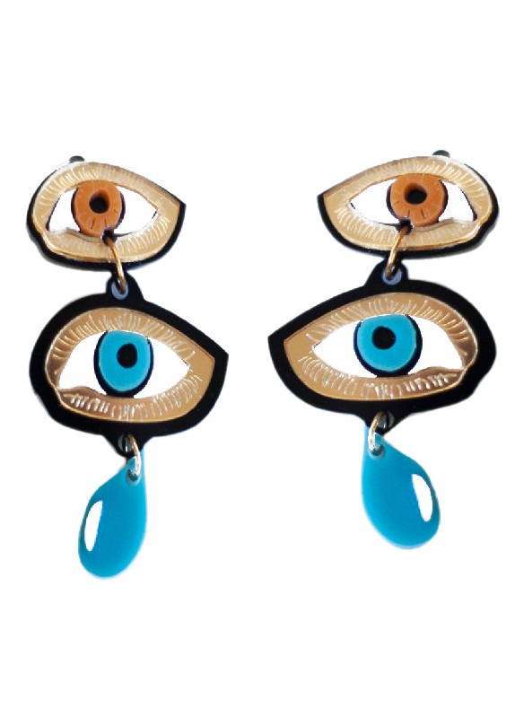 CRY ME A RIVER! EARRINGS