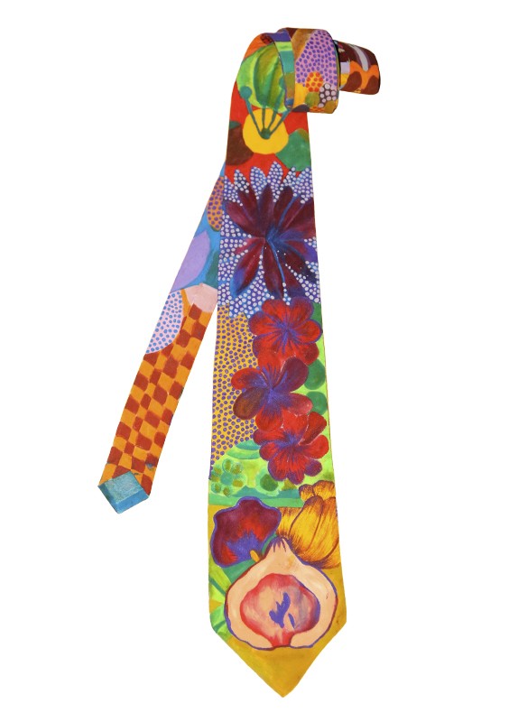 HAND-PAINTED TIE #5