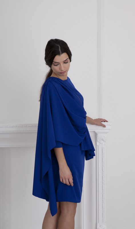 VESTIDO DALIA AZUL KLEIN