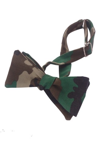 CAMOUFLAGE SELF-TIE