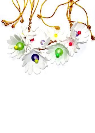 ALLURING NEON FLOWERS NECKLACE