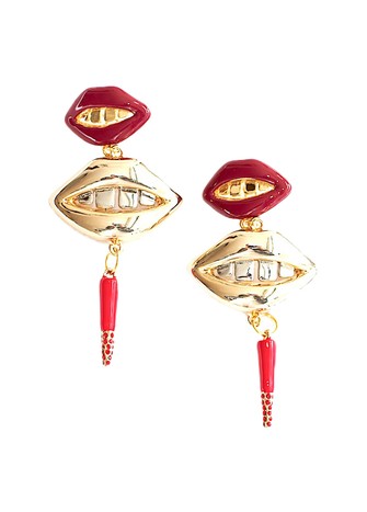 CHILI KISS RED EARRINGS