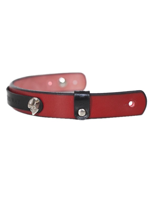 ROCK C IN RED BRACELET