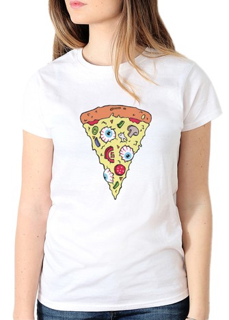 PIZZA SPECIAL T-SHIRT-WHITE