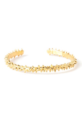 CROWN OF THORNS BRACELET GOLD