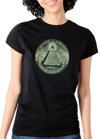 PYRAMID DOLLAR T-SHIRT BLACK