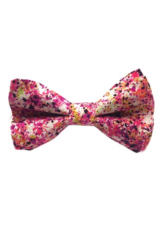 PINK SPLASHES BOW-TIE