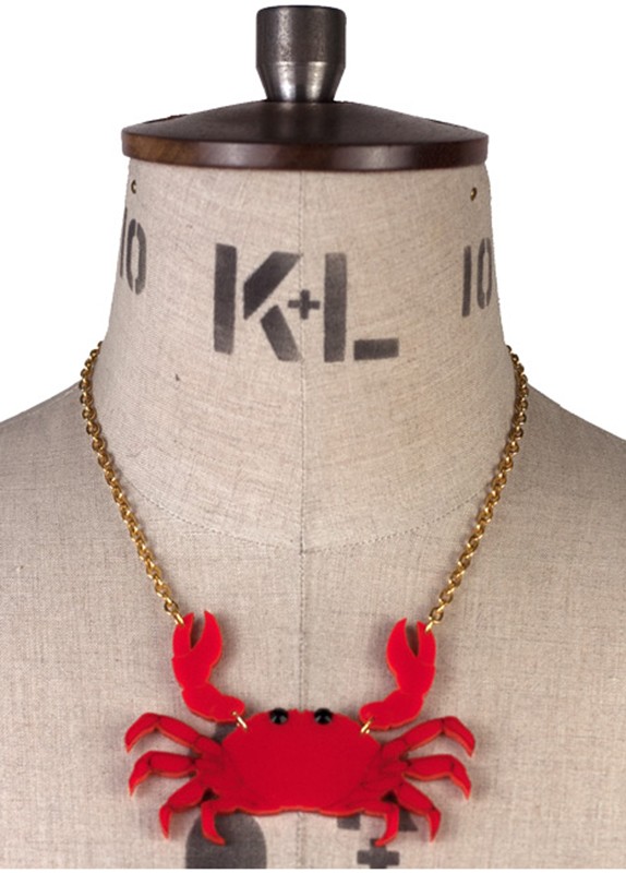CRAB MEAT NECKLACE