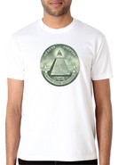 PYRAMID DOLLAR T-SHIRT WHITE