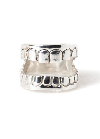 MOUTH RING SILVER