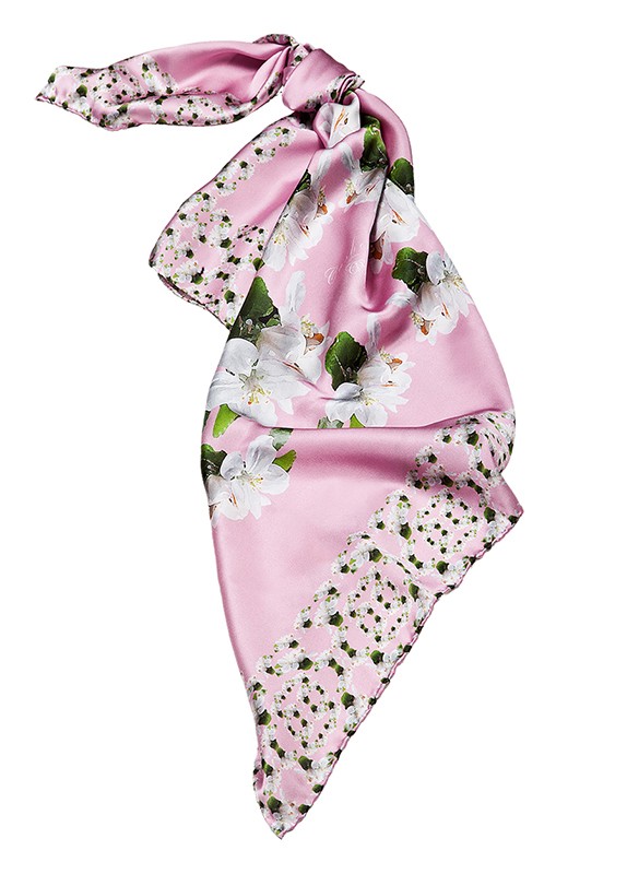 PINK MEIHUA SCARF