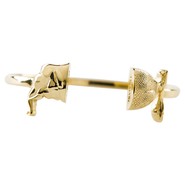 PULSERA ORO ELEFANTE-PEZ