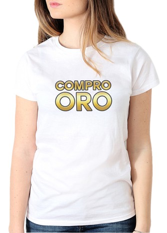 COMPRO ORO T-SHIRT WHITE