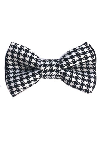 HOUNDSTOOTH BOW-TIE