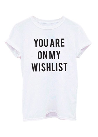 WISHLIST COTTON T-SHIRT