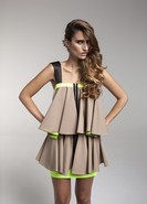 BEIGE CAYI DRESS