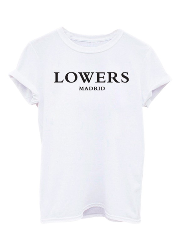 LOWERS COTTON T-SHIRT