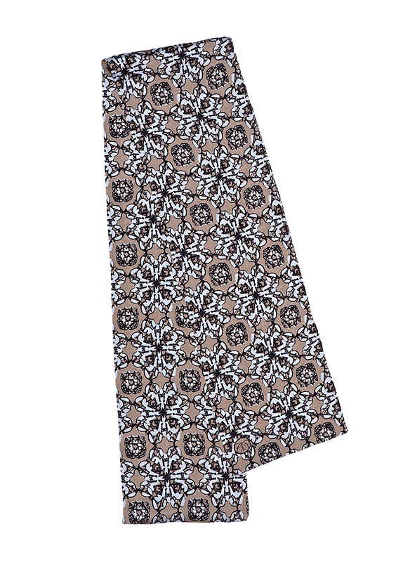 ROSETTE FOULARD TIE