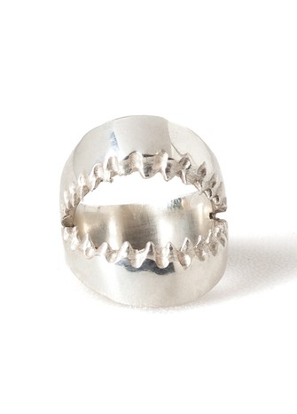 PIRANHA RING SILVER