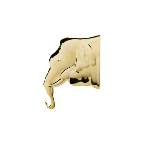 anillo oro elefante