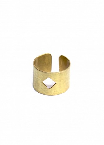 SQUARED MIRAGE RING