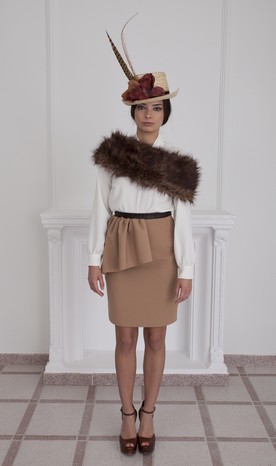 FALDA TOULOUSE CAMEL