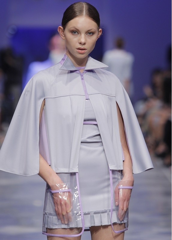 LILAC PLASTIC CAPE