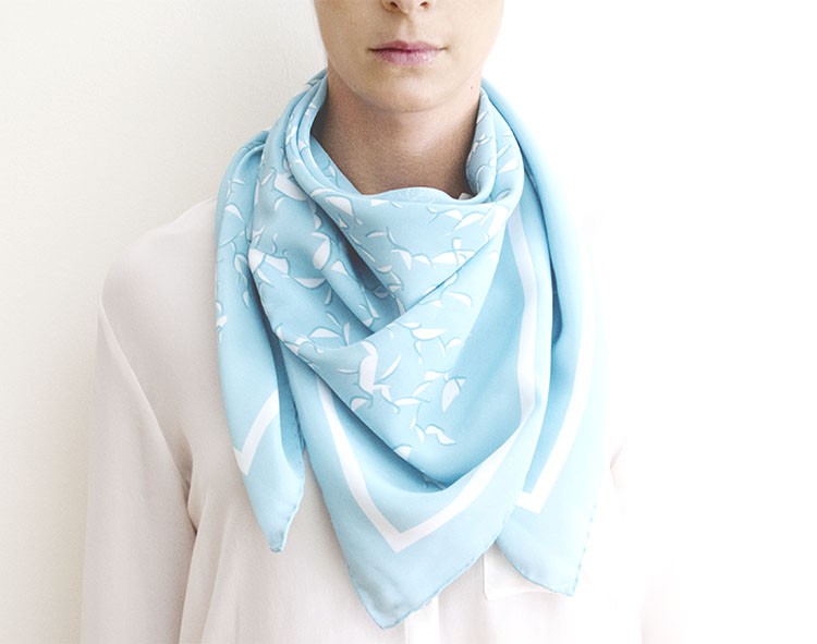 BLUE ORIGINE SCARF