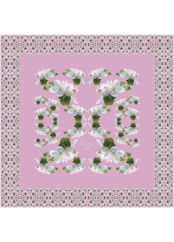 PINK MEIHUA SCARF