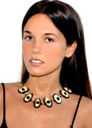 BROWN EYED GIRL NECKLACE