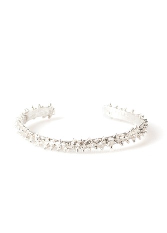 CROWN OF THORNS BRACELET SILVER