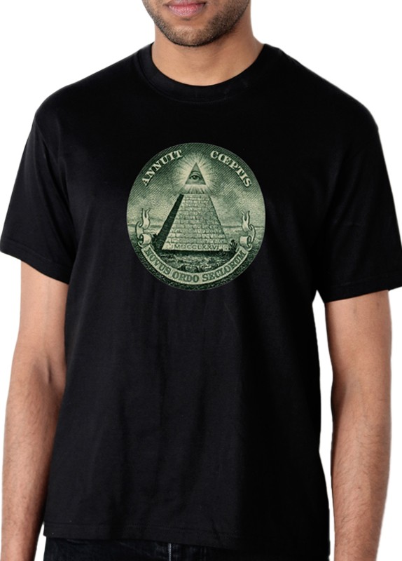 PYRAMID DOLLAR T-SHIRT BLACK