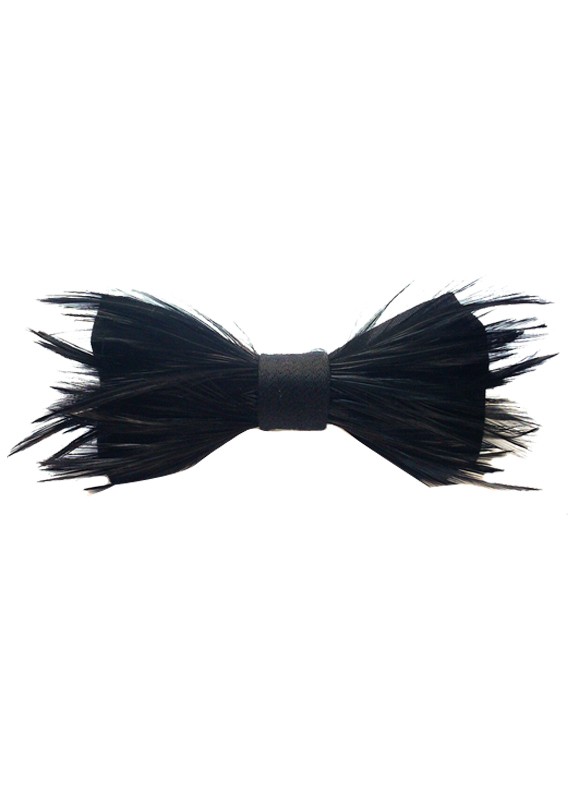 FEATHER BOW-TIE