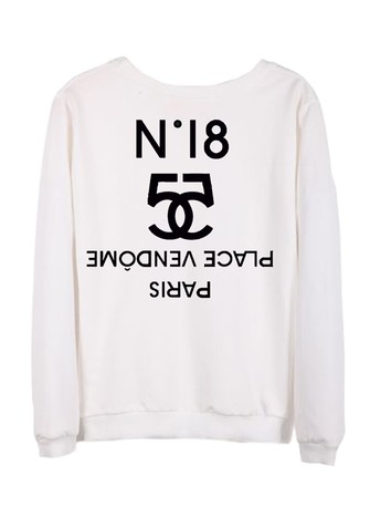 Nº18 COTTON SWEATSHIRT