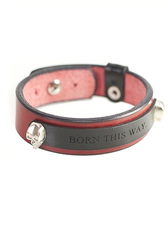 ROCK C IN RED BRACELET