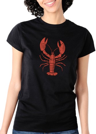 LOBSTER T-SHIRT BLACK