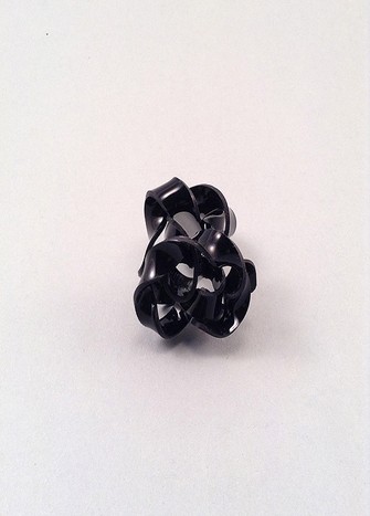 MELT BLACK RING